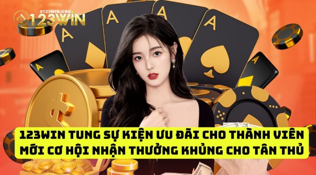 123win tung sự kiện ưu đãi cho thành viên mới cơ hội nhận thưởng khủng cho tân thủ