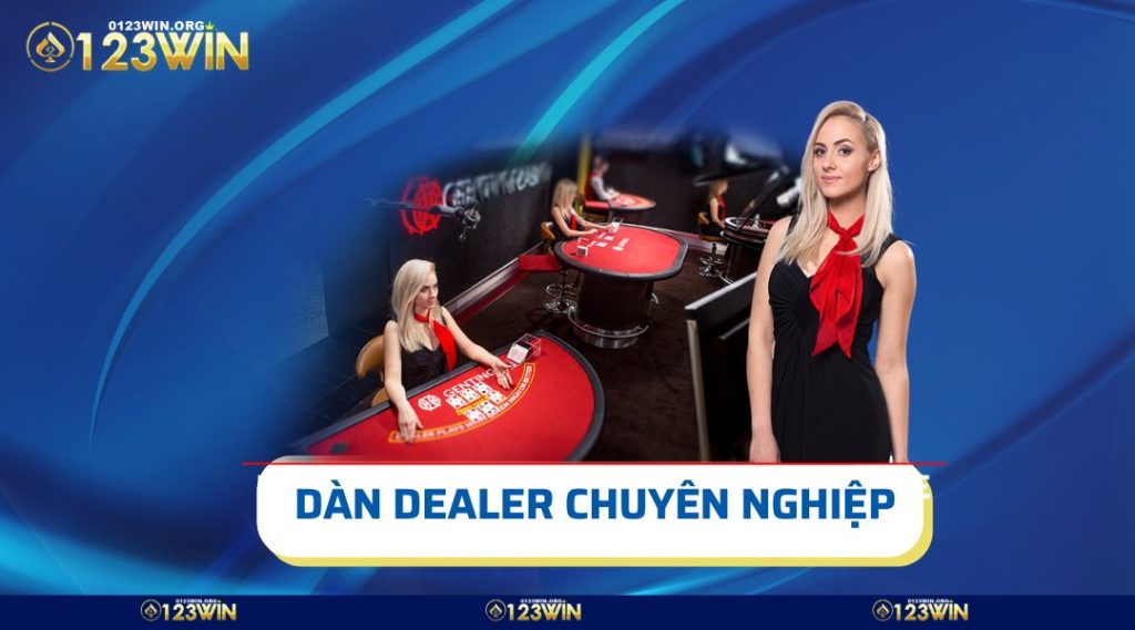 Cược casino thêm thú vị nhờ sự tương tác của dàn Dealer chuyên nghiệp