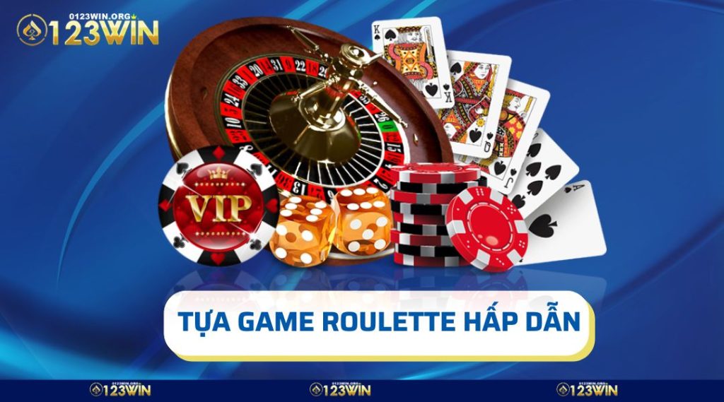 Roulette tựa game hot tại sảnh casino 123win